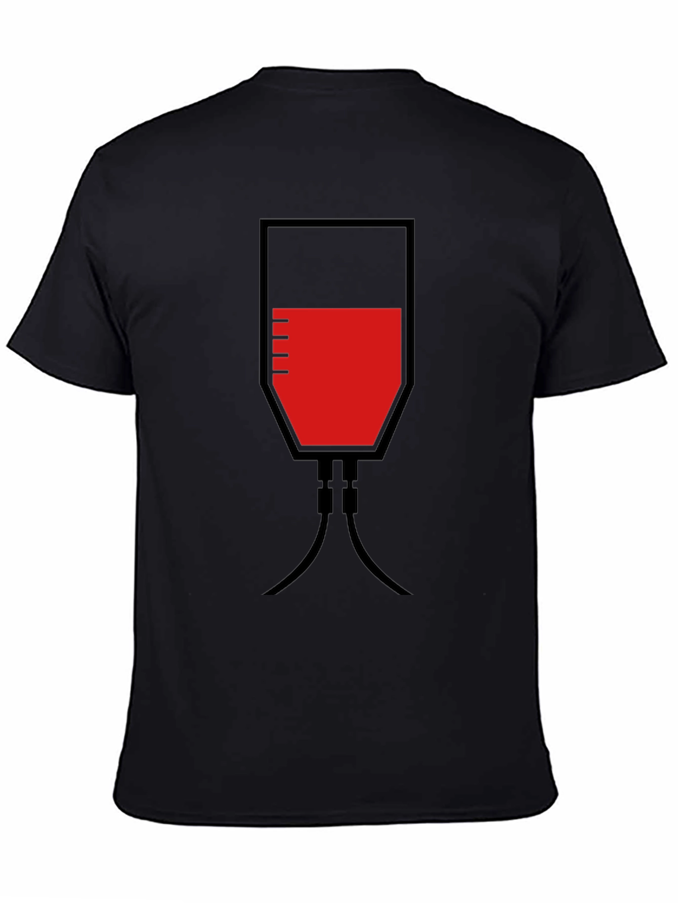 Blood Bag Graphic T-Shirt - Novelty Medical Tee