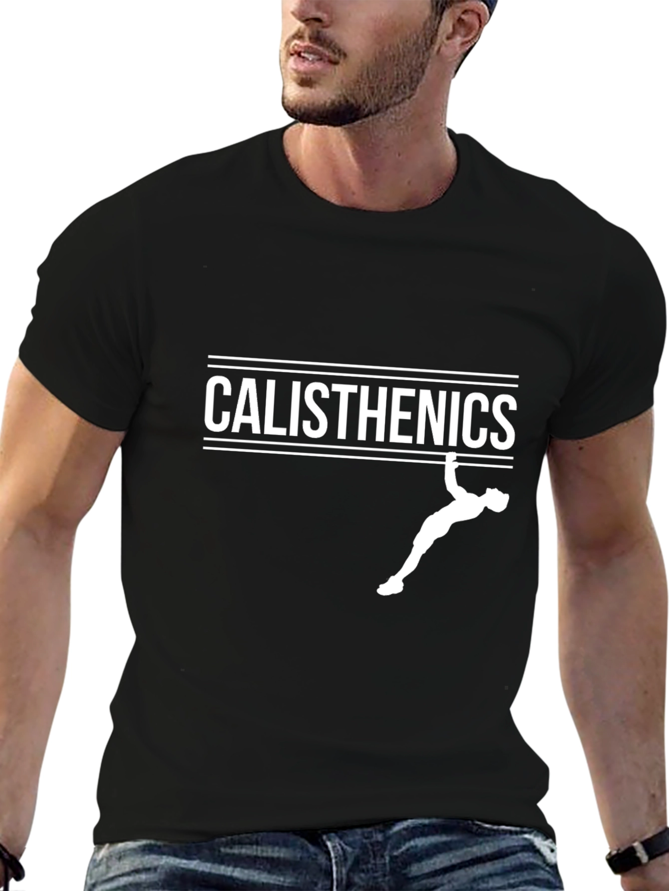 Calisthenics T-Shirt - Black Graphic Tee