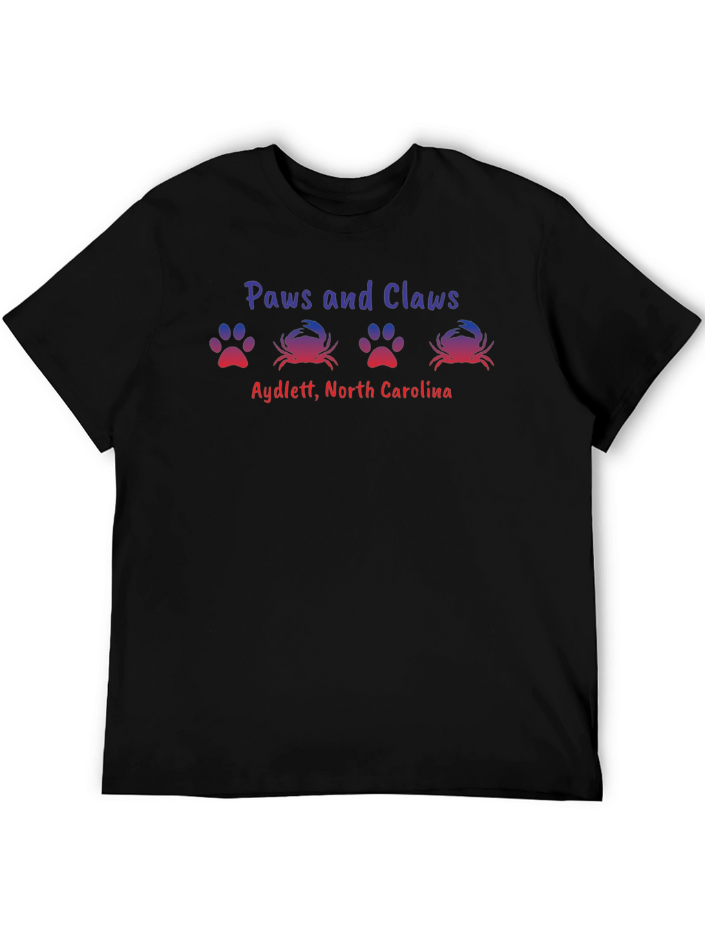 Paws and Claws T-Shirt - Aydlett North Carolina