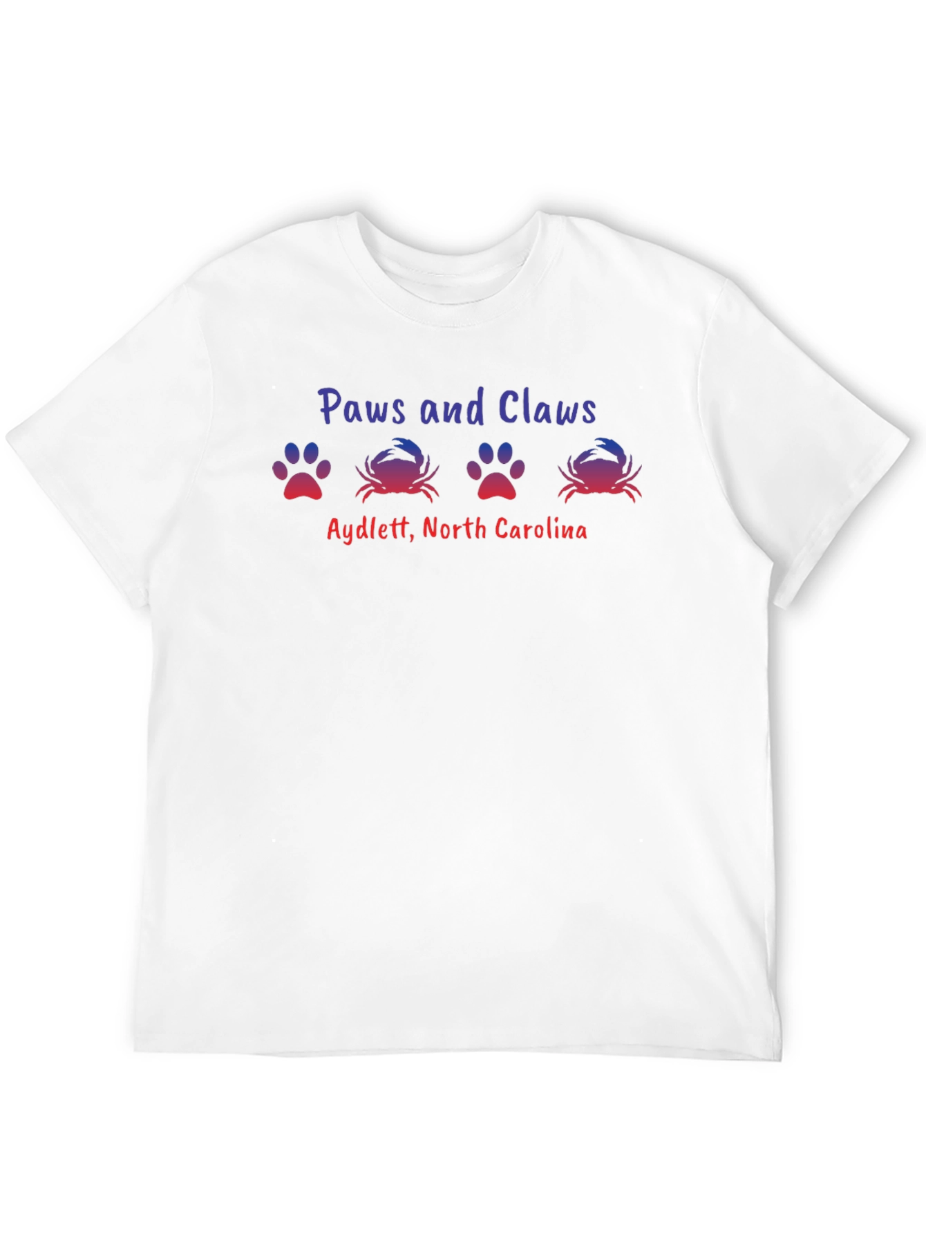 Paws and Claws T-Shirt - Aydlett North Carolina