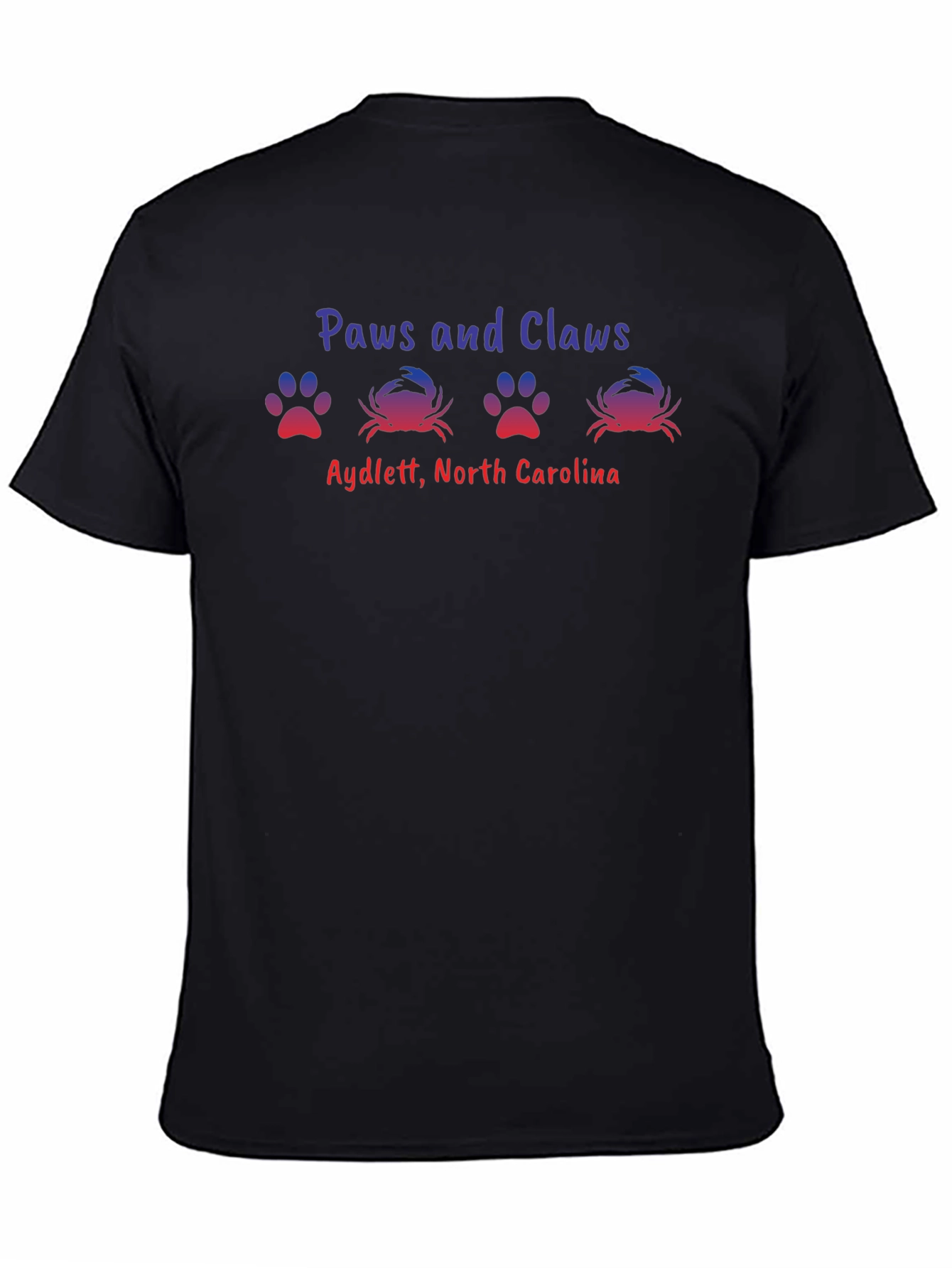 Paws and Claws T-Shirt - Aydlett North Carolina