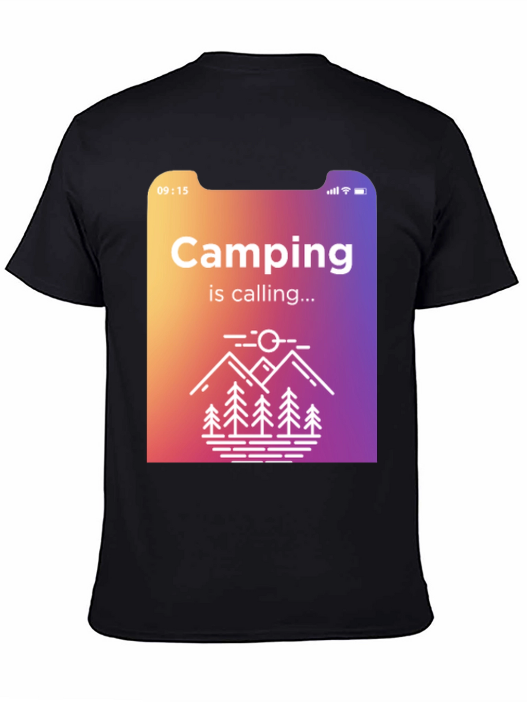 Camping Is Calling T-Shirt - Outdoor Adventure Tee