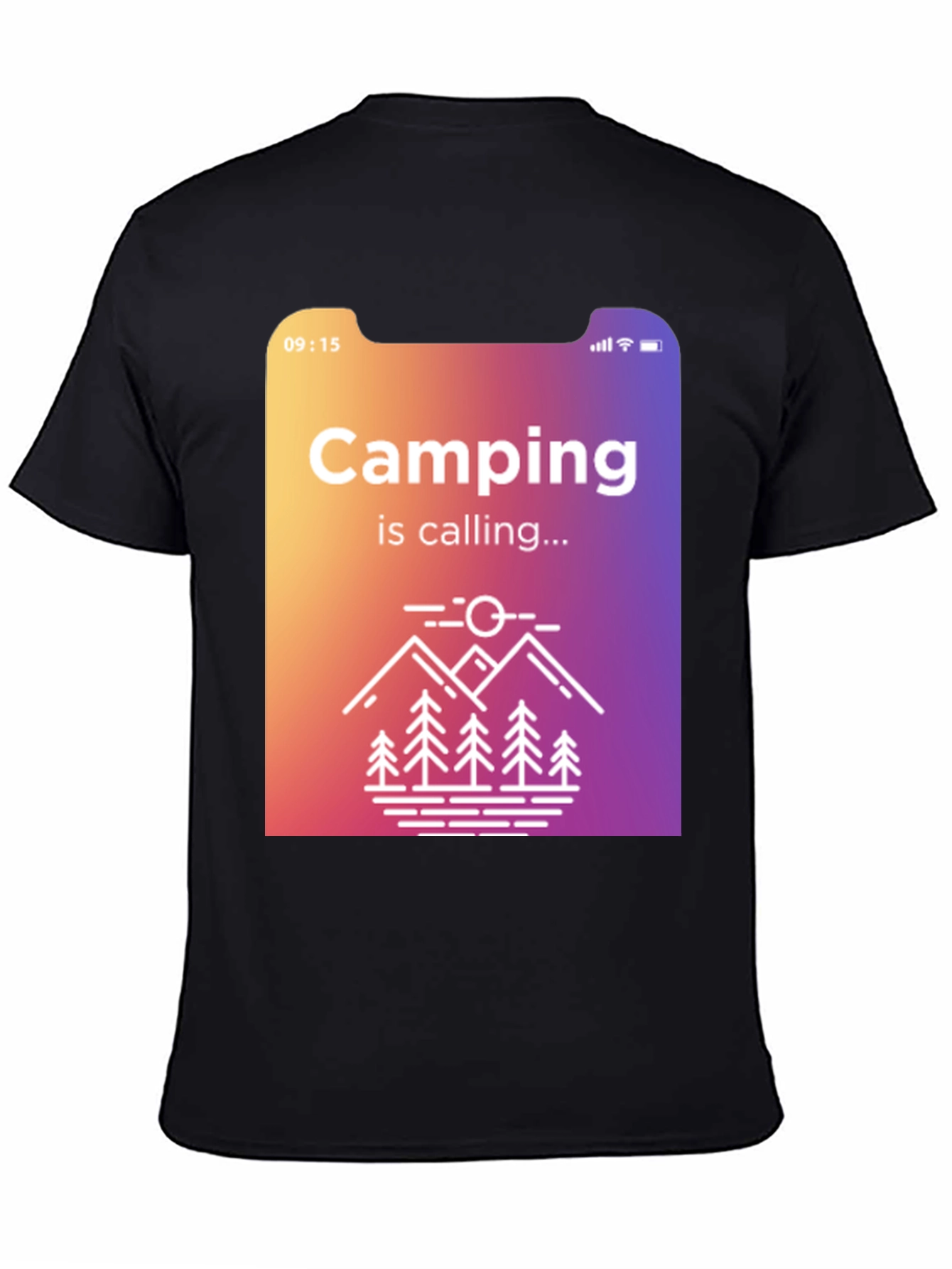 Camping Is Calling T-Shirt - Outdoor Adventure Tee