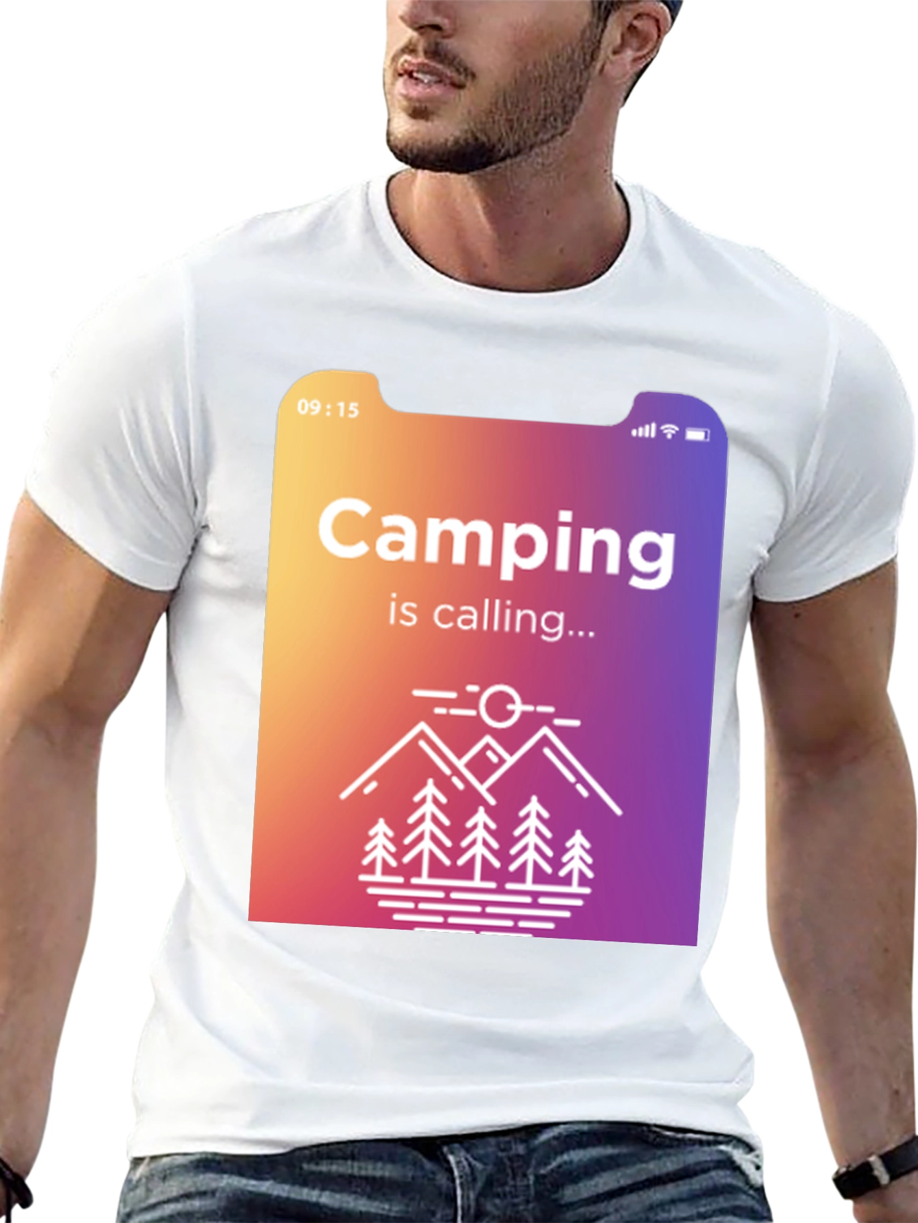 Camping Is Calling T-Shirt - Outdoor Adventure Tee