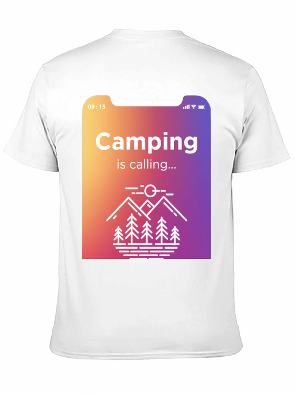 Camping Is Calling T-Shirt - Outdoor Adventure Tee