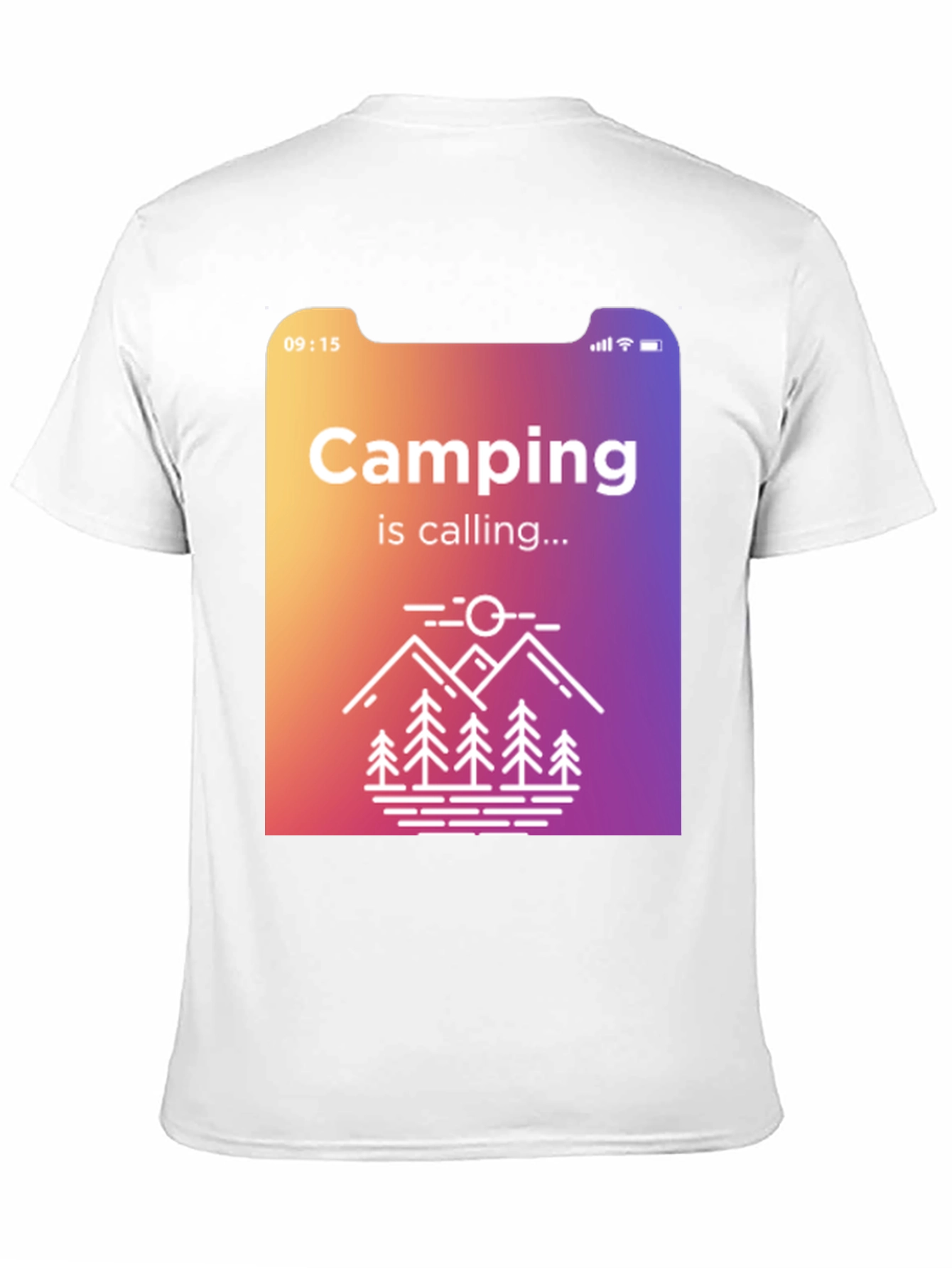 Camping Is Calling T-Shirt - Outdoor Adventure Tee