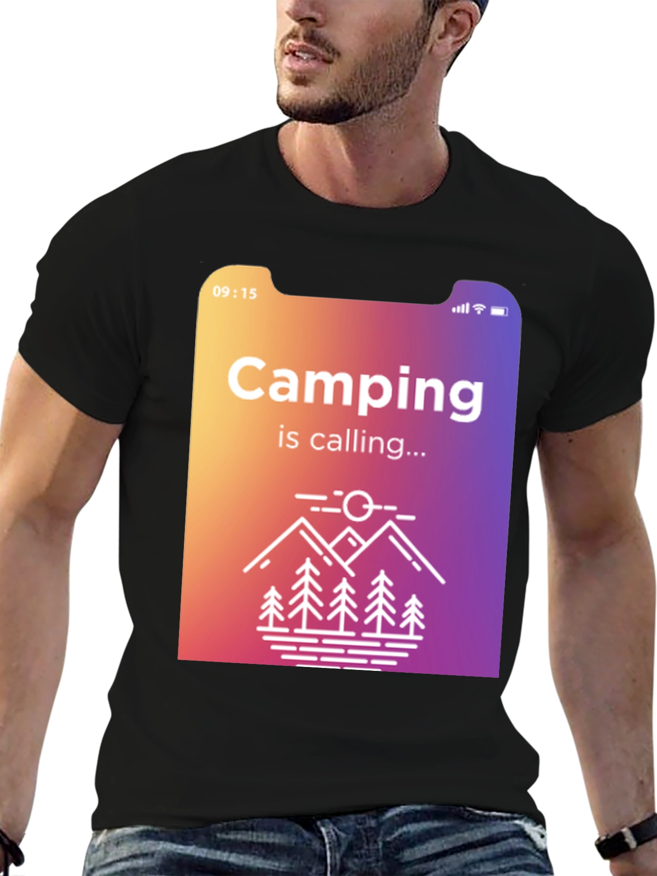 Camping Is Calling T-Shirt - Outdoor Adventure Tee