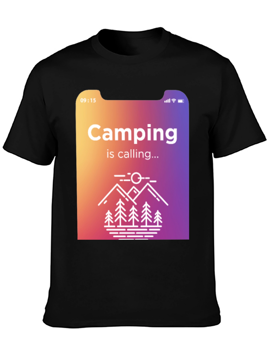 Camping Is Calling T-Shirt - Outdoor Adventure Tee