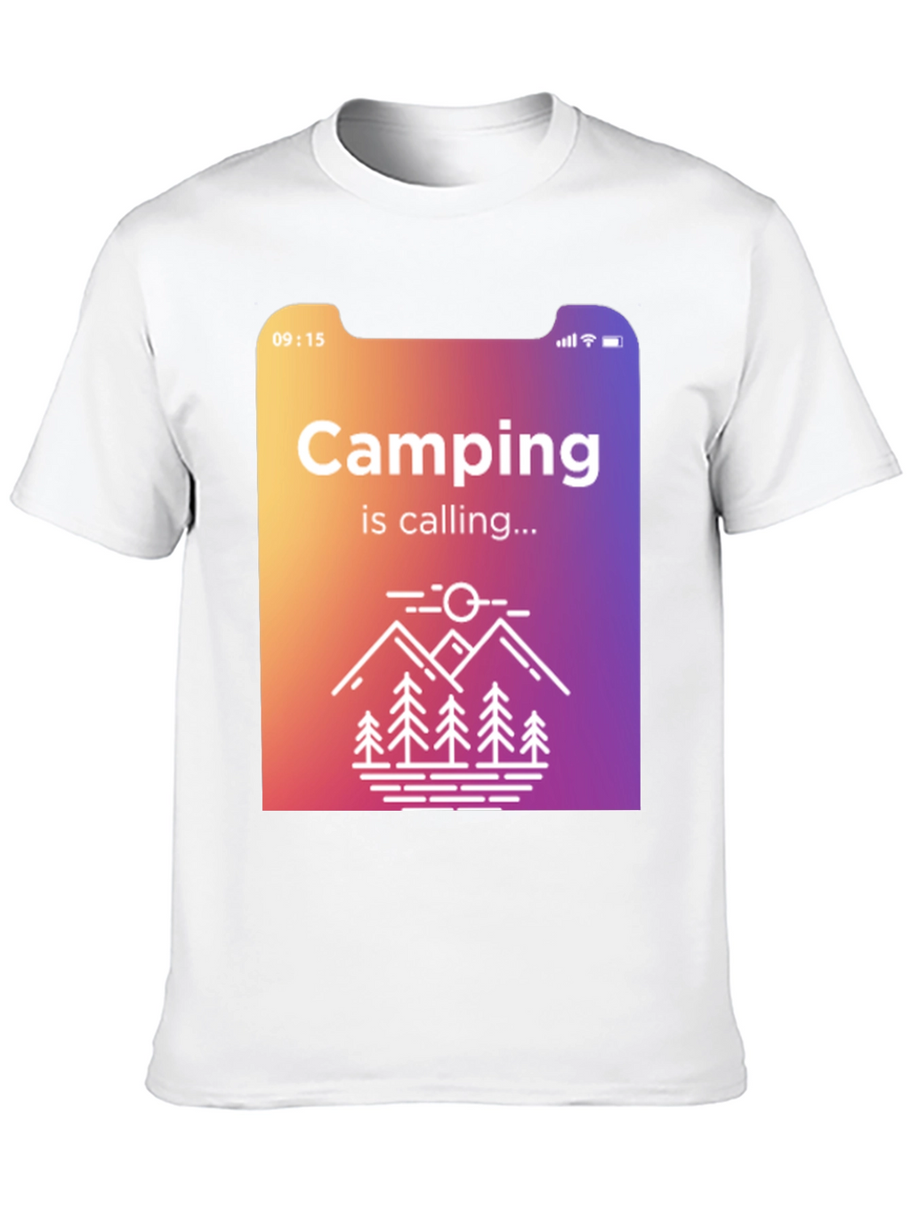 Camping Is Calling T-Shirt - Outdoor Adventure Tee