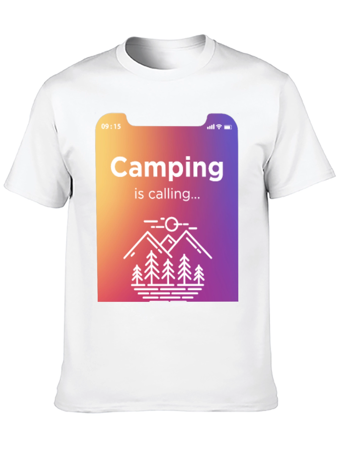 Camping Is Calling T-Shirt - Outdoor Adventure Tee