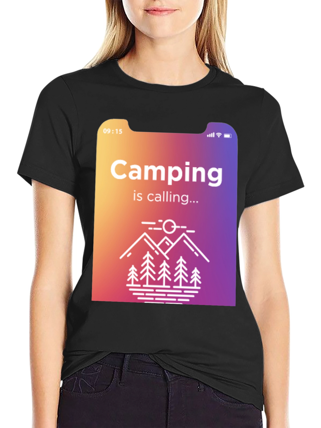 Camping Is Calling T-Shirt - Outdoor Adventure Tee