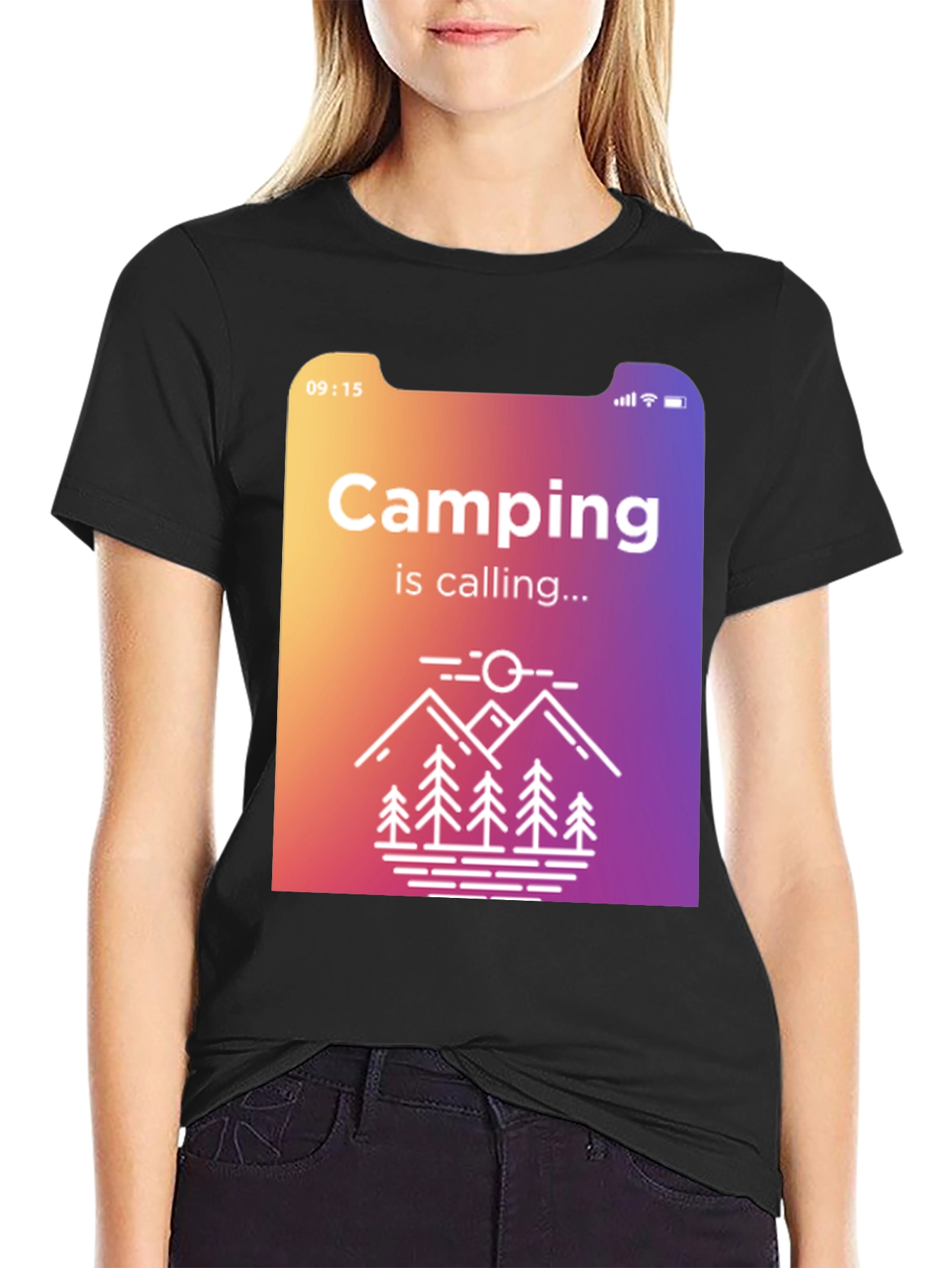 Camping Is Calling T-Shirt - Outdoor Adventure Tee