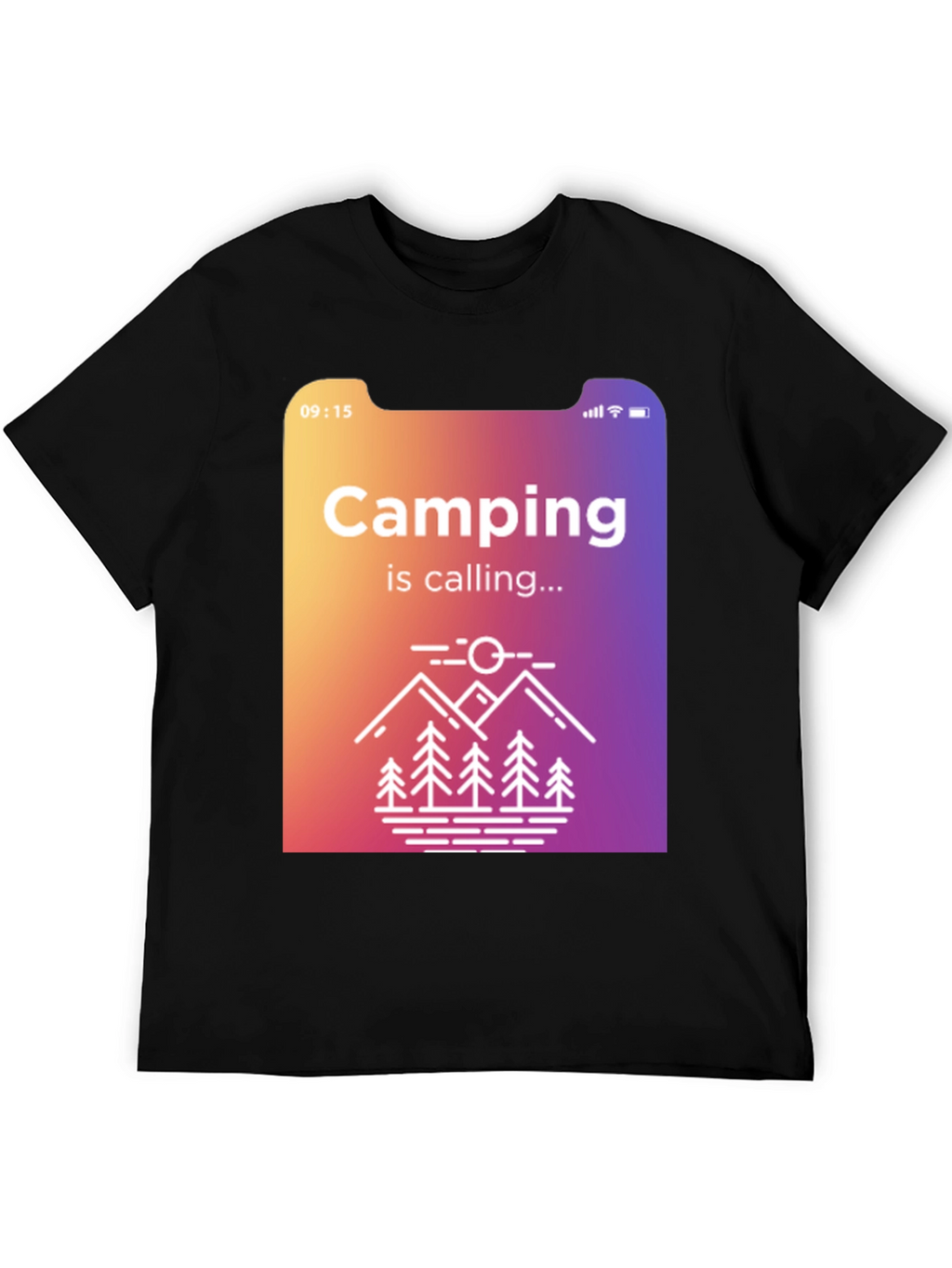 Camping Is Calling T-Shirt - Outdoor Adventure Tee
