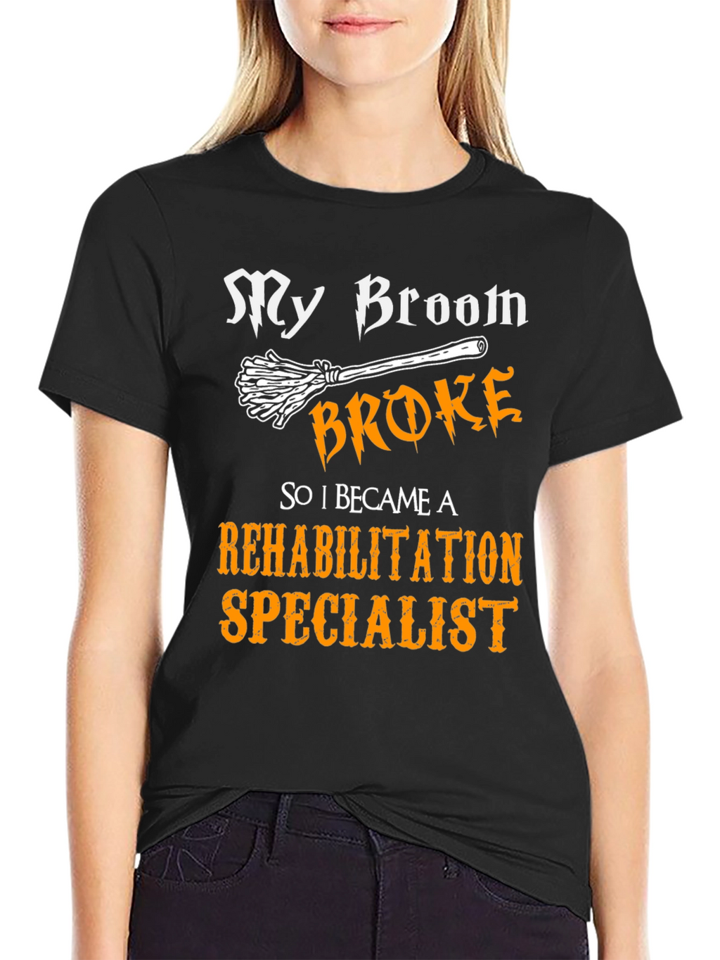 Rehabilitation Specialist T-Shirt Funny Halloween Gift