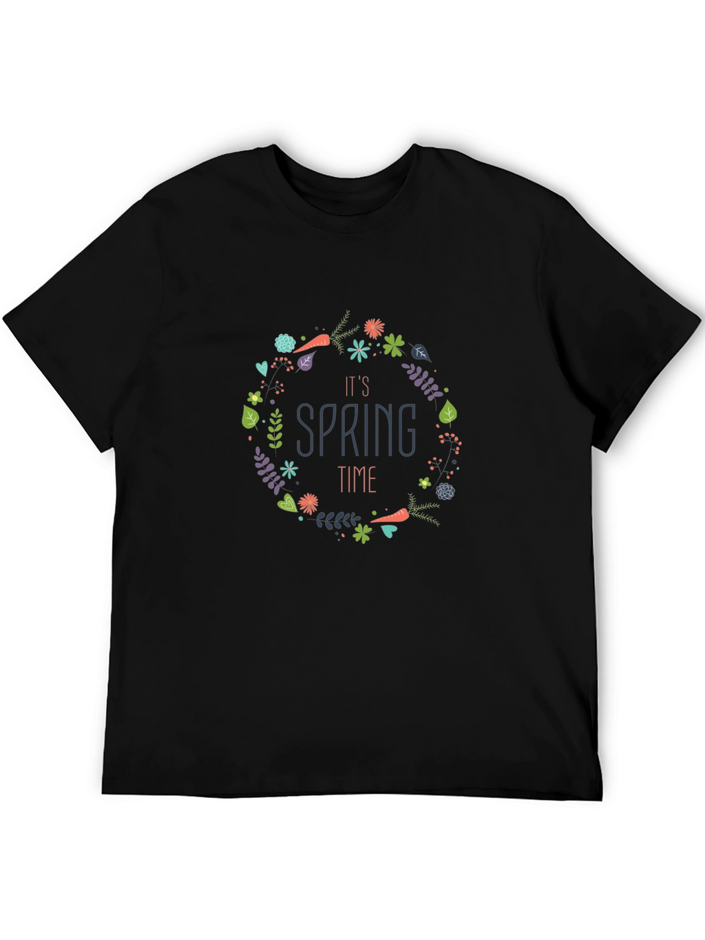 Spring Time Graphic Tee - Nature Inspired Design