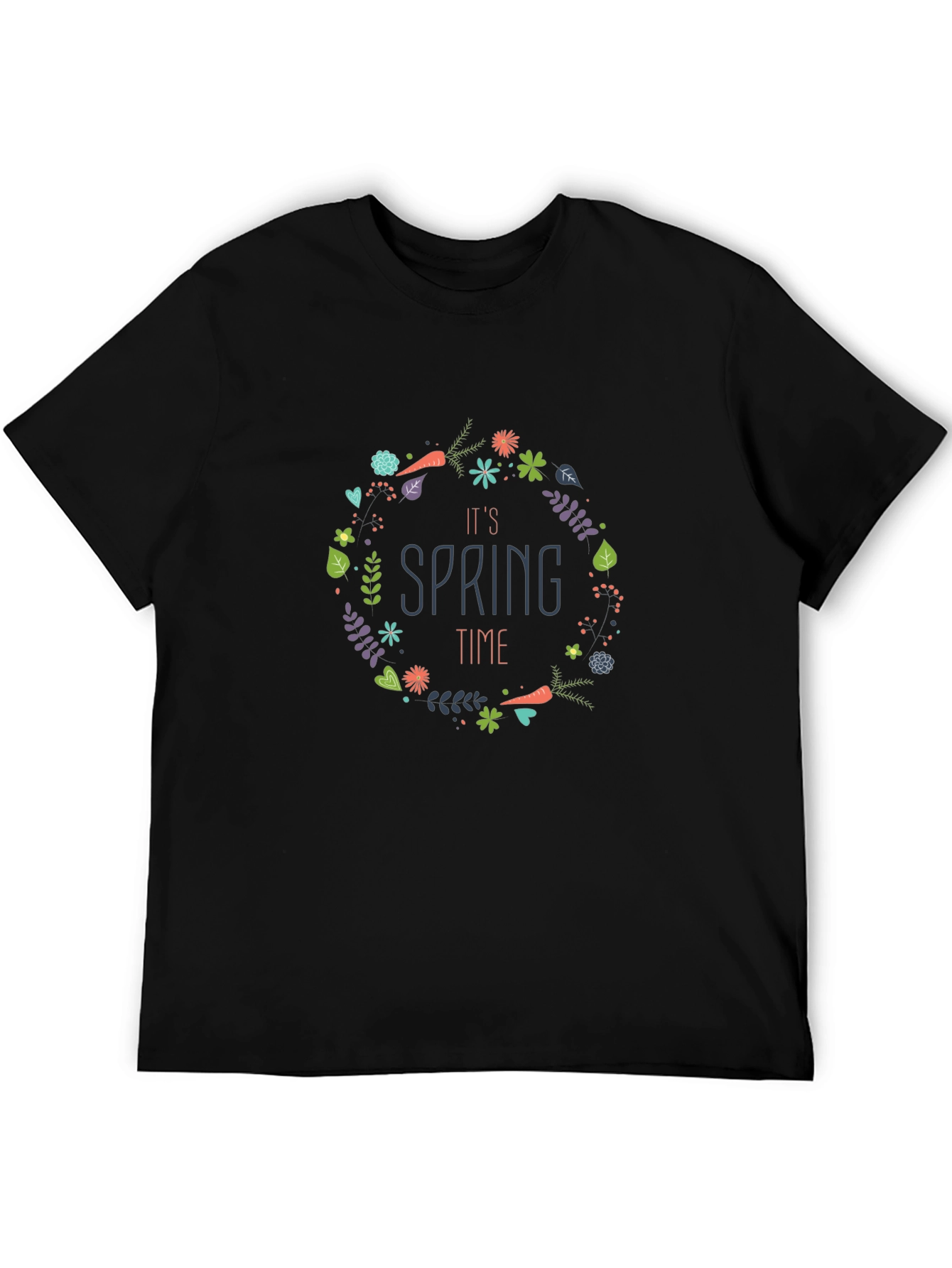 Spring Time Graphic Tee - Nature Inspired Design
