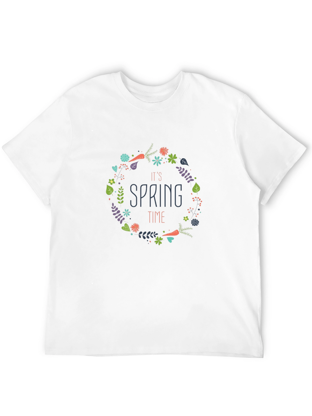 Spring Time Graphic Tee - Nature Inspired Design