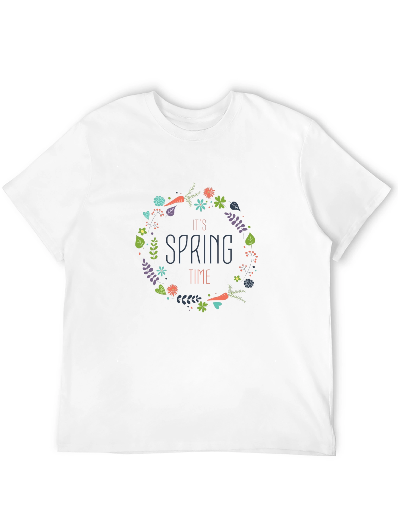 Spring Time Graphic Tee - Nature Inspired Design