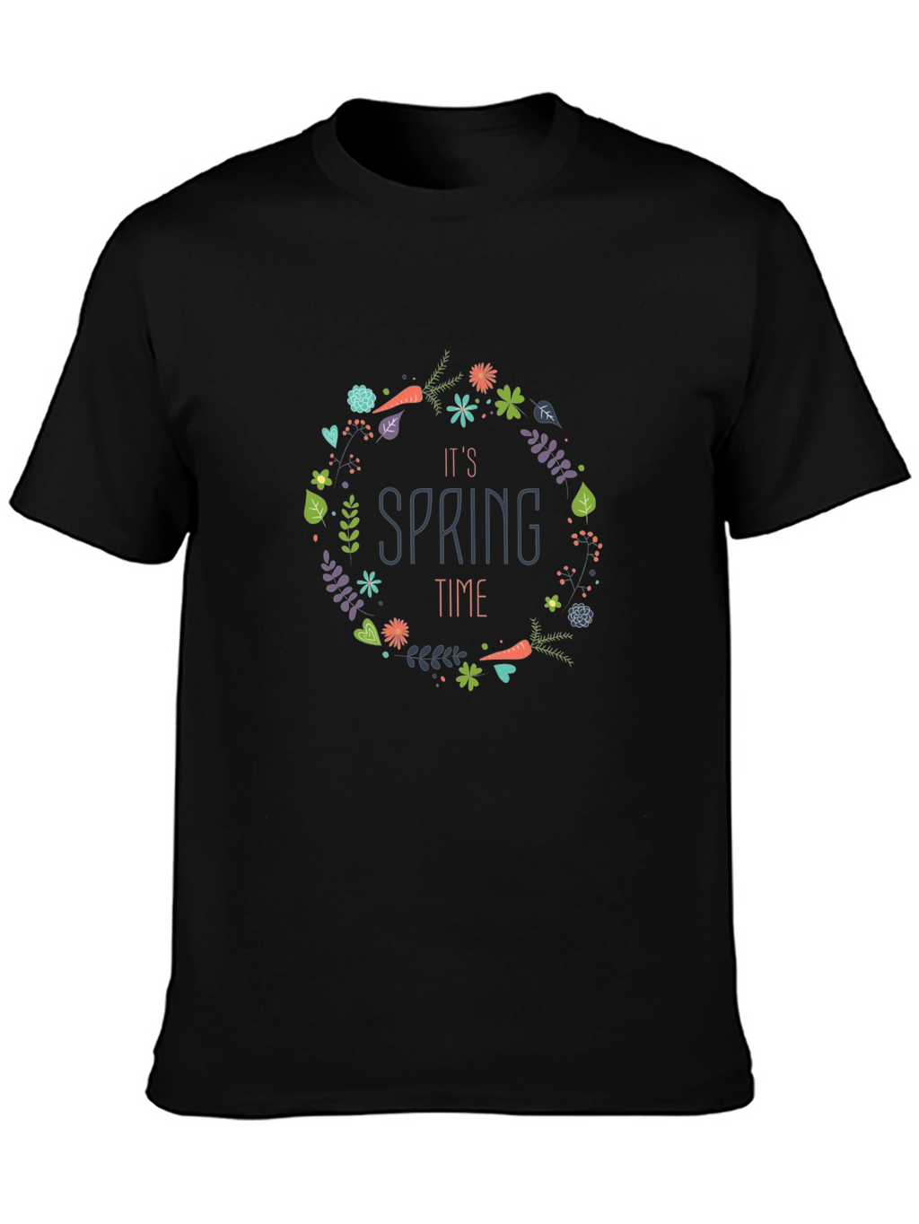Spring Time Graphic Tee - Nature Inspired Design
