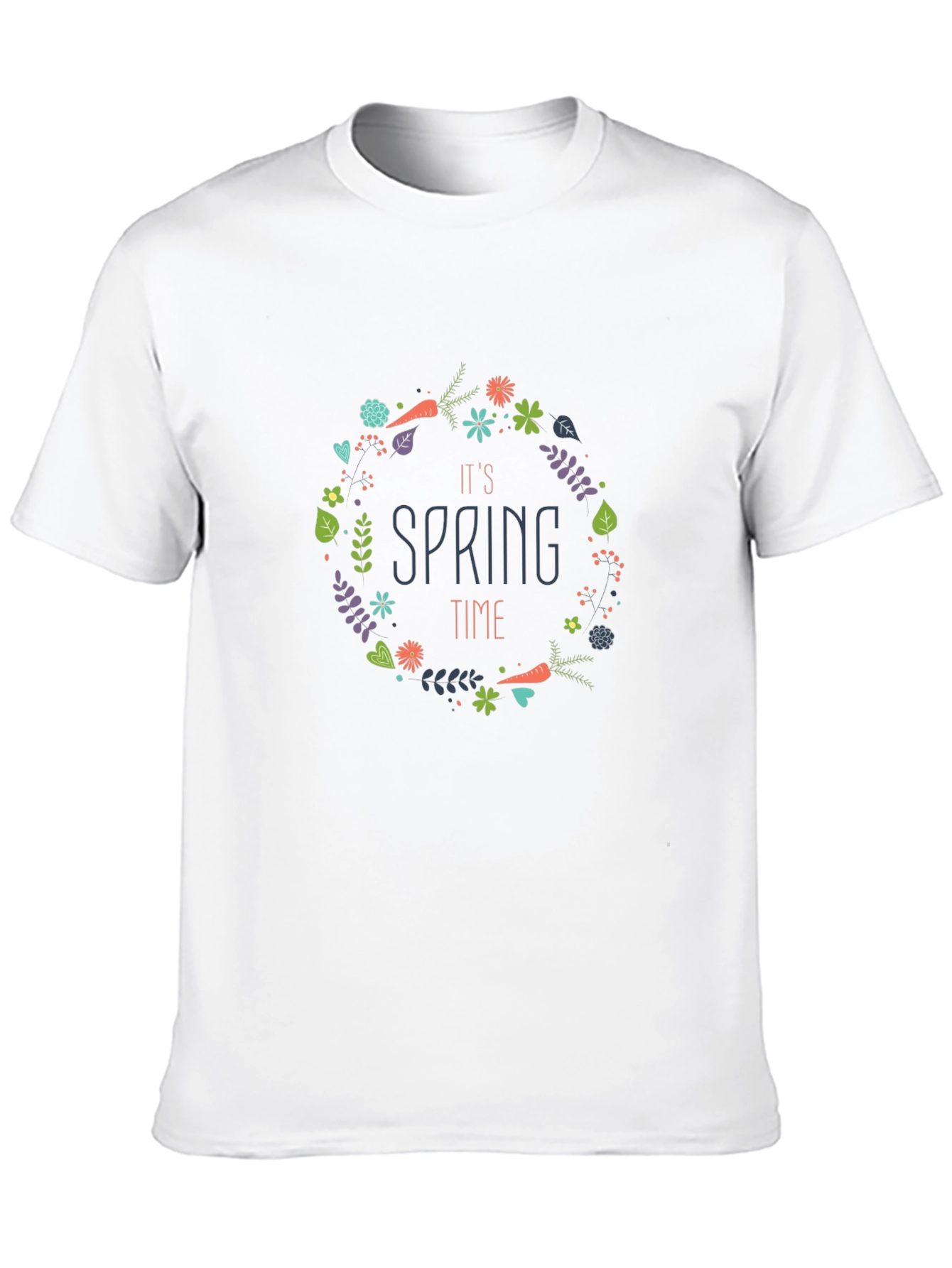 Spring Time Graphic Tee - Nature Inspired Design