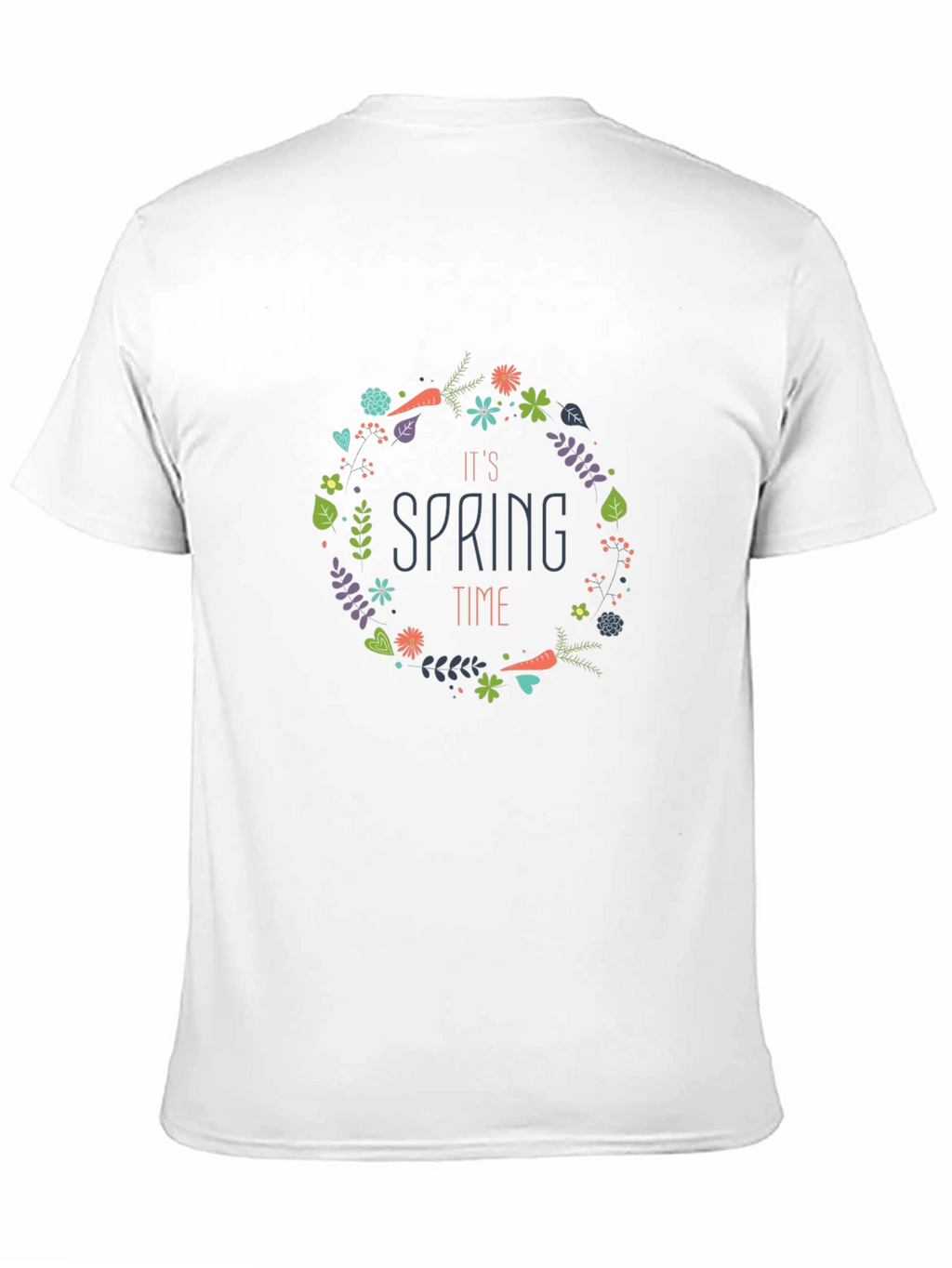 Spring Time Graphic Tee - Nature Inspired Design