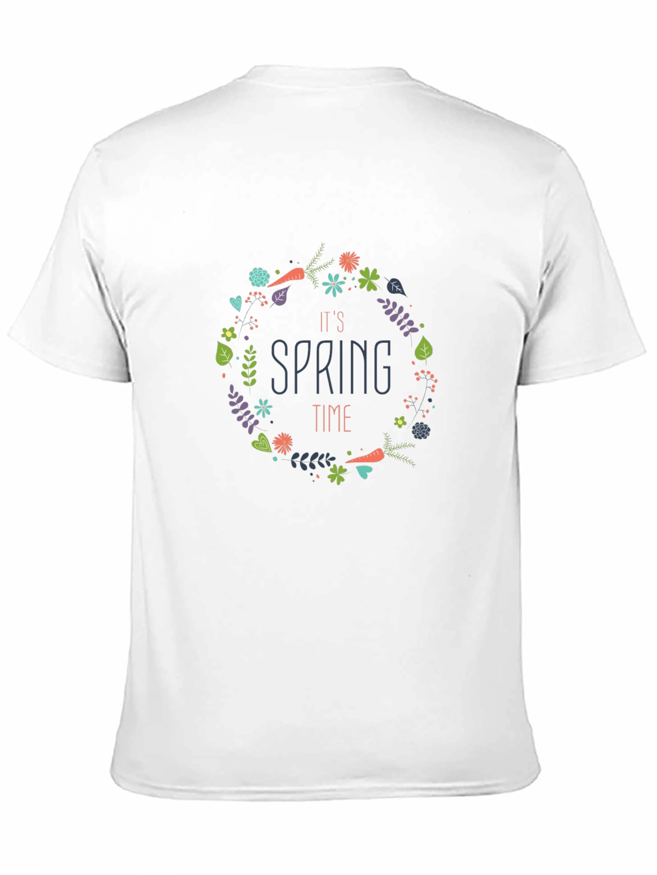 Spring Time Graphic Tee - Nature Inspired Design