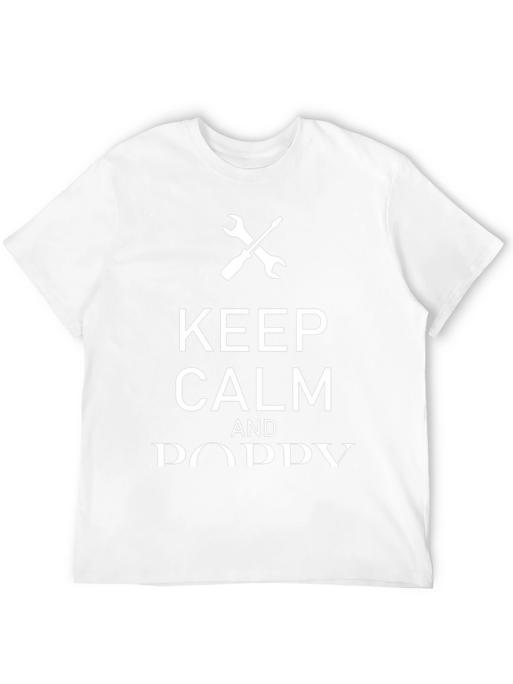 Keep Calm and Poppy T-Shirt - Black