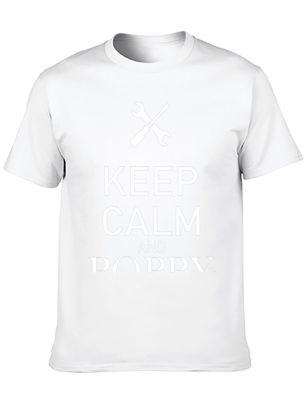 Keep Calm and Poppy T-Shirt - Black