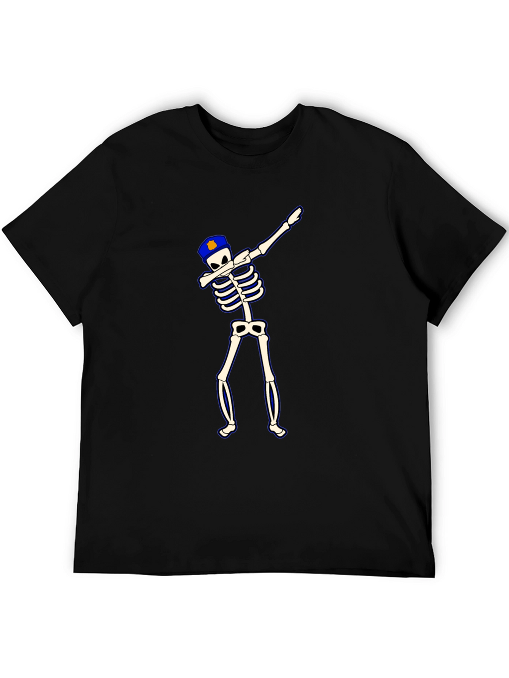 Dabbing Skeleton Cop T-Shirt