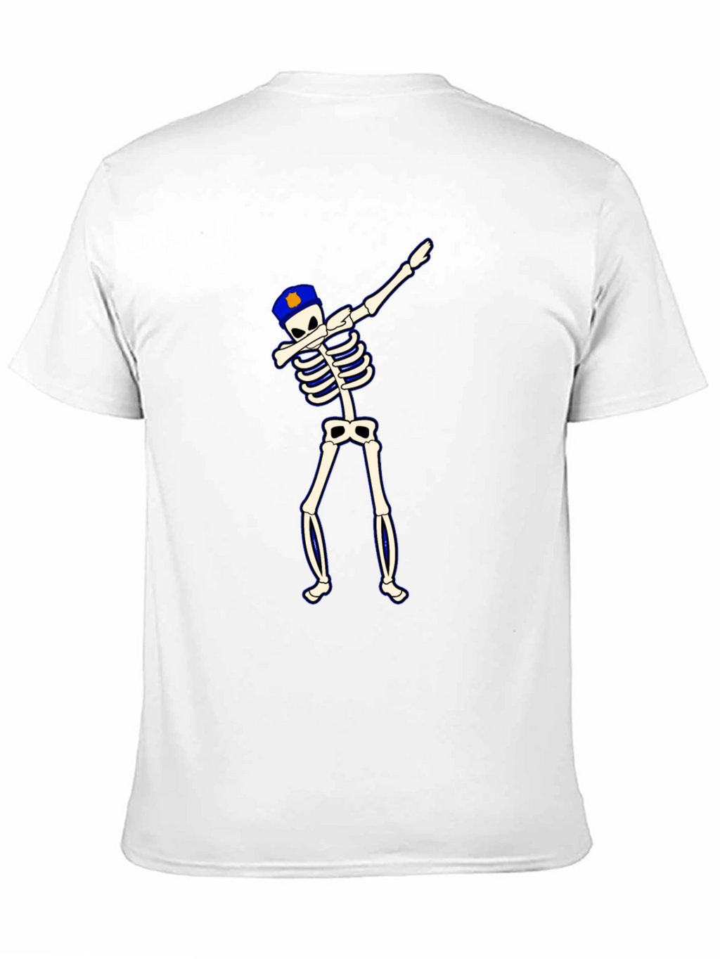 Dabbing Skeleton Cop T-Shirt