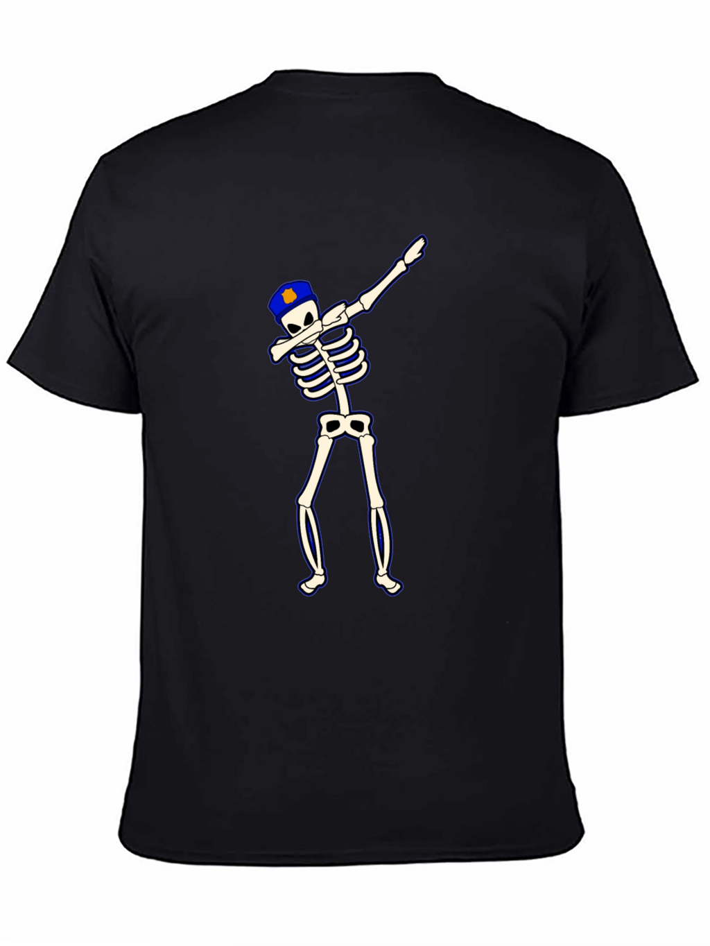 Dabbing Skeleton Cop T-Shirt