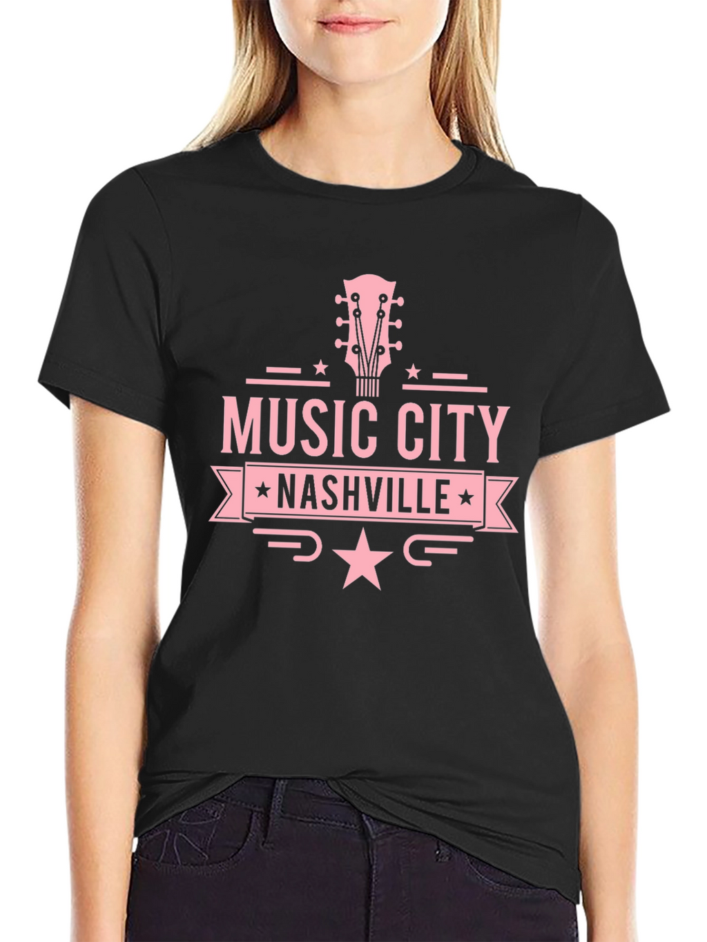 Music City Nashville Graphic T-Shirt