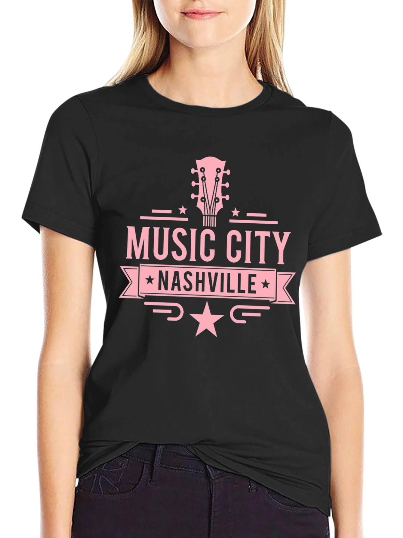 Music City Nashville Graphic T-Shirt