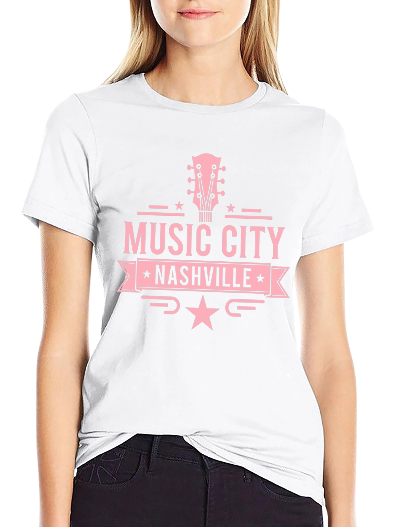 Music City Nashville Graphic T-Shirt