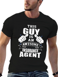Awesome Insurance Agent Graphic Tee