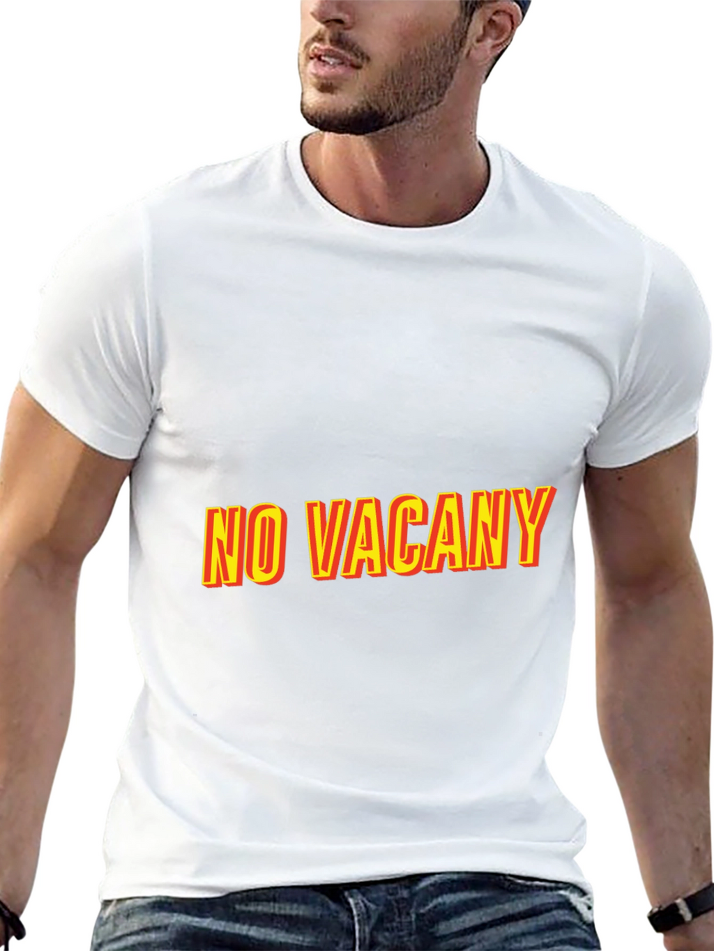 No Vacancy Graphic Tee - Classic Comfort