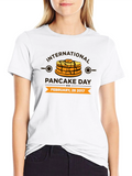 Pancake Day T-Shirt - February 28 2017