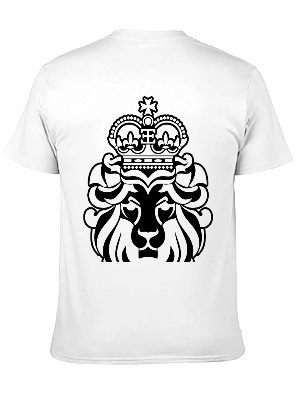 Lion Crown Graphic Tee - Black T-Shirt