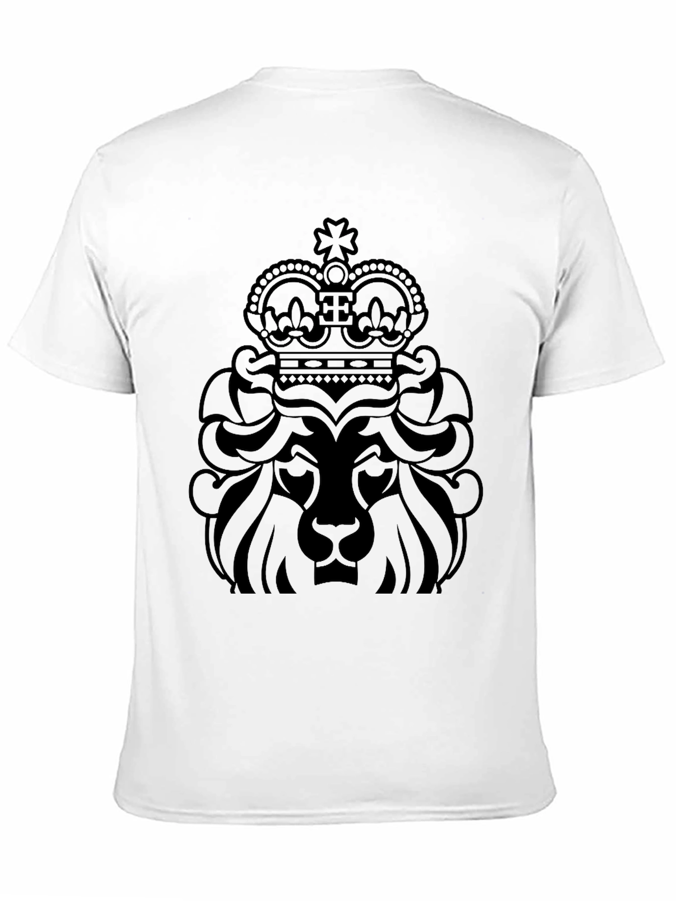 Lion Crown Graphic Tee - Black T-Shirt
