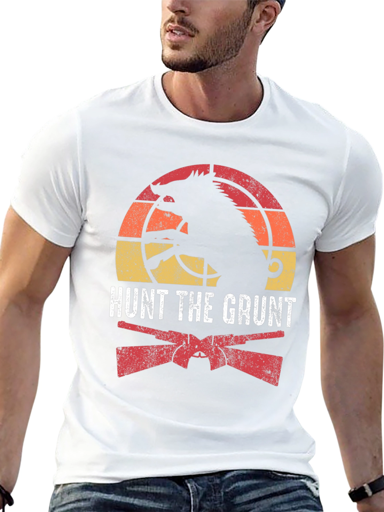 Hunt The Grunt Graphic Tee - Hunting T-Shirt