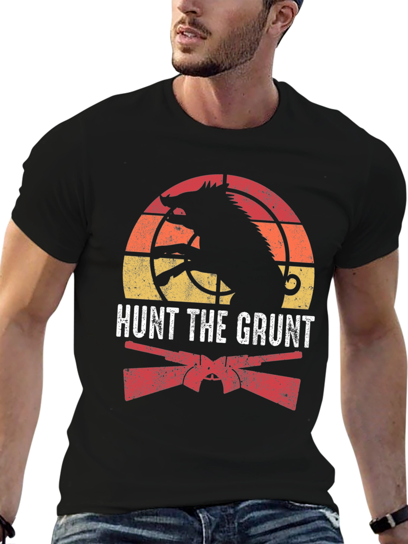 Hunt The Grunt Graphic Tee - Hunting T-Shirt