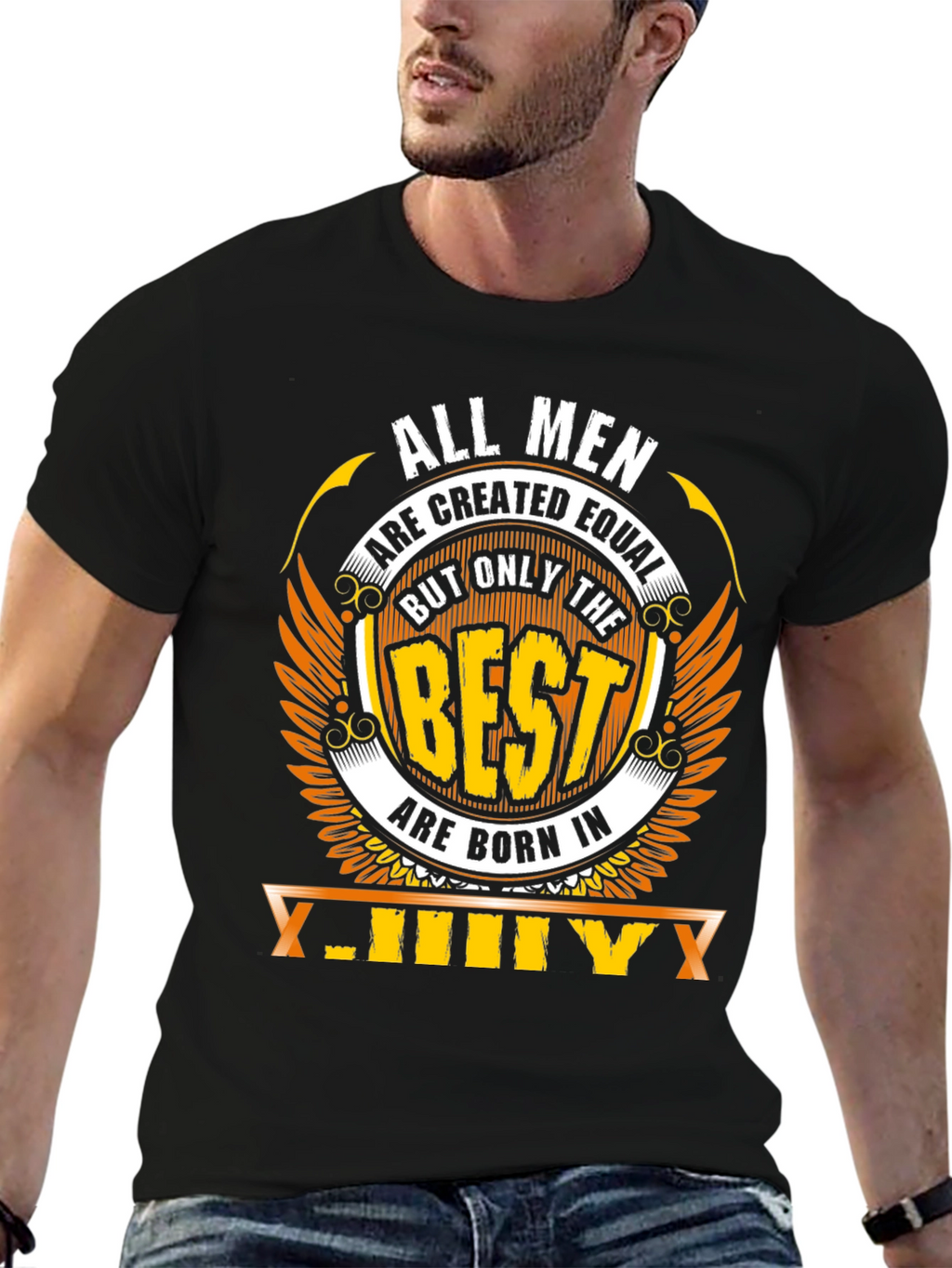 Best Men Are Born In July T-Shirt