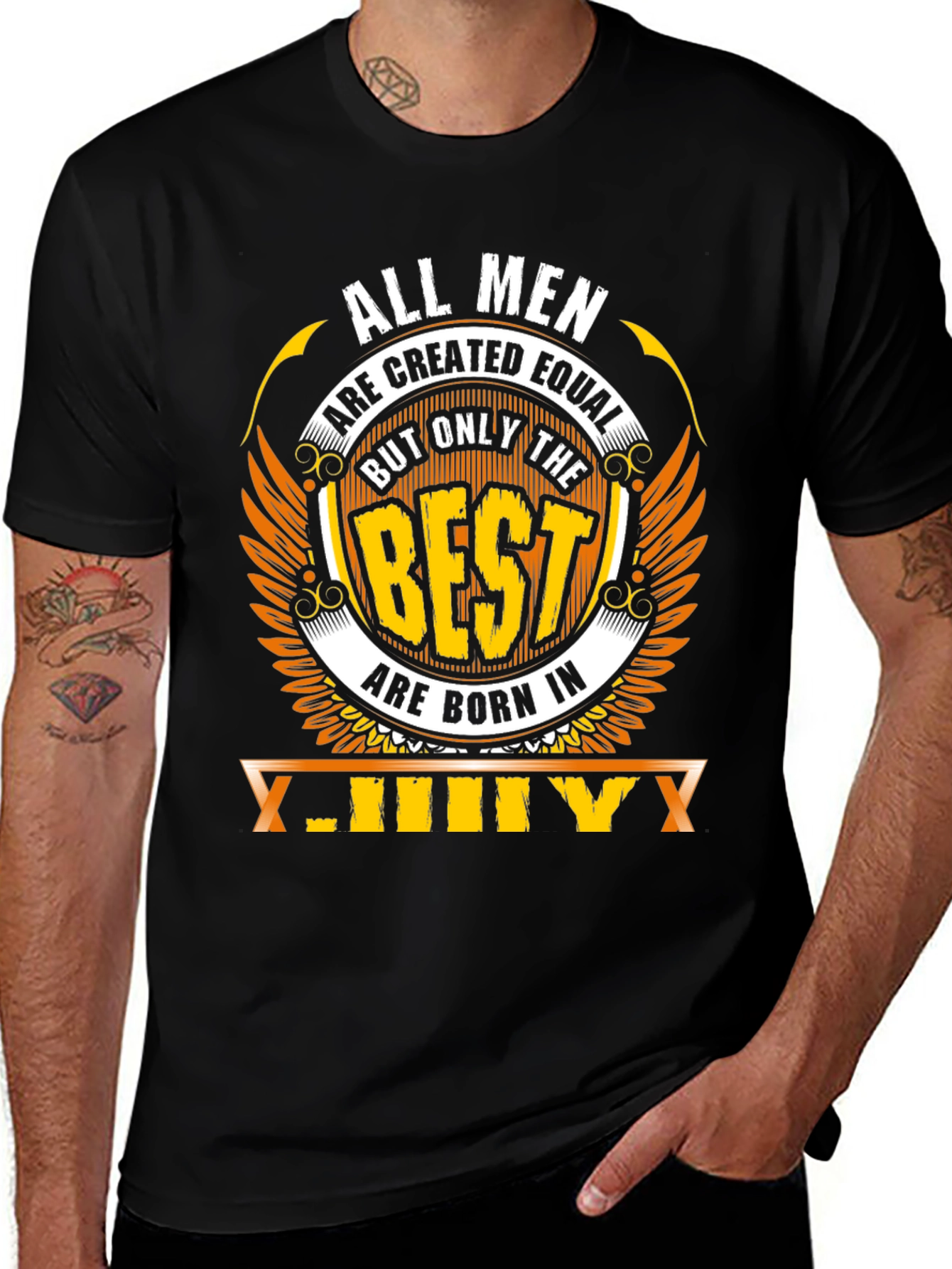 Best Men Are Born In July T-Shirt