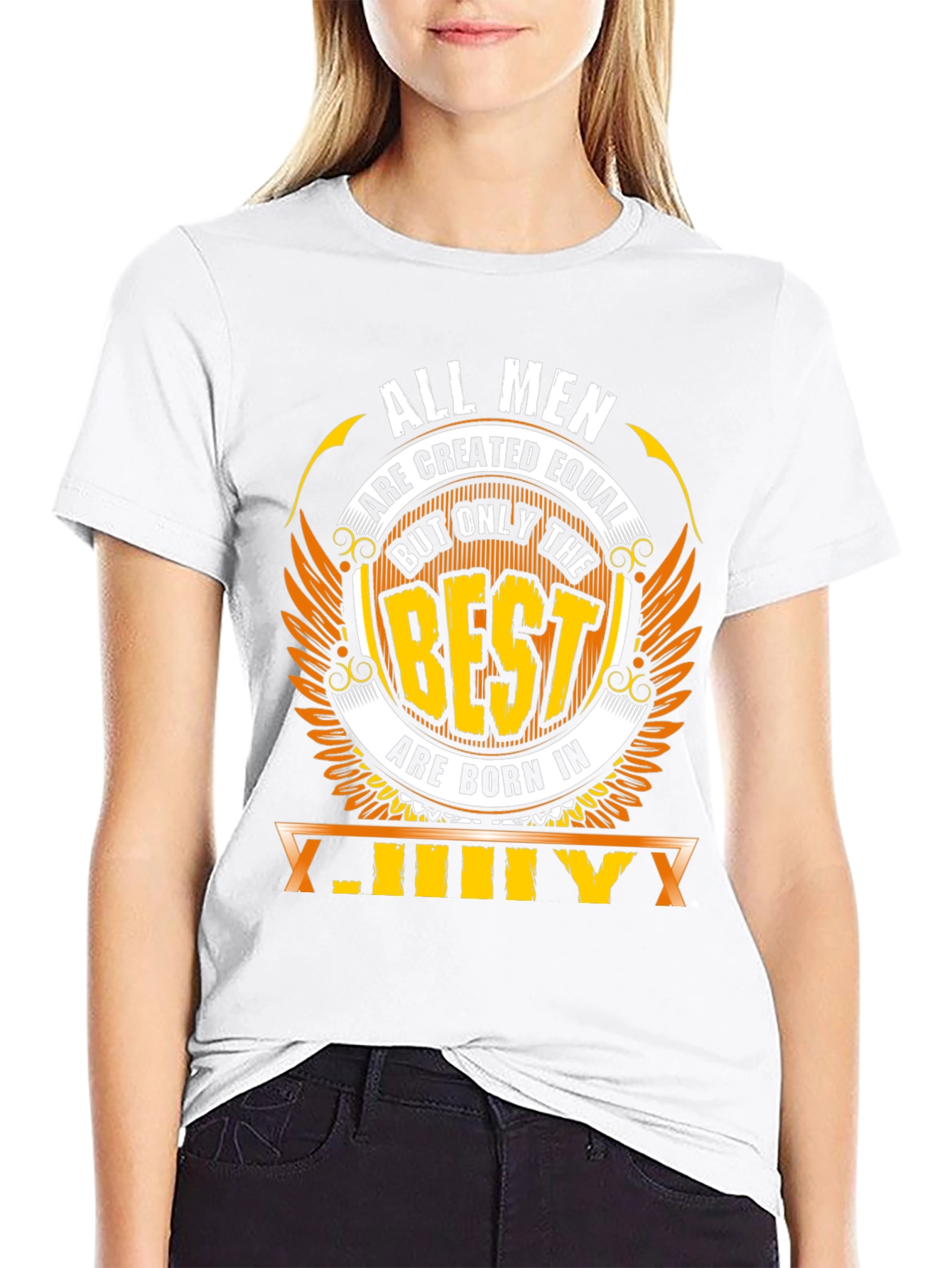 Best Men Are Born In July T-Shirt