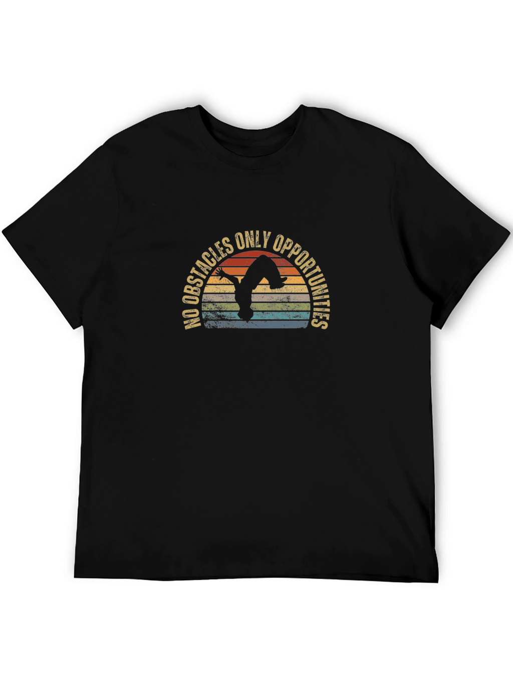 No Obstacles T-Shirt - Inspiring Graphic Tee