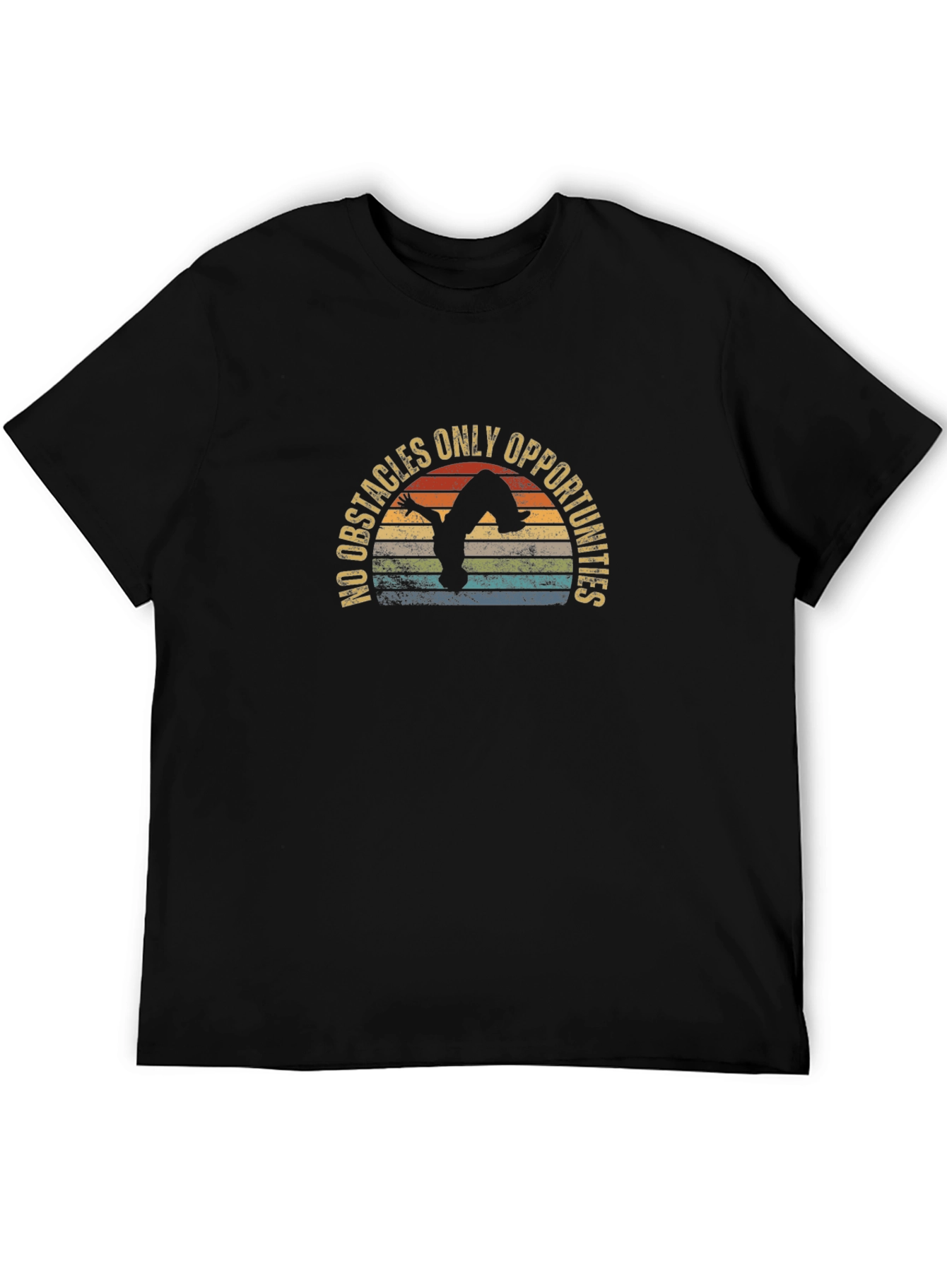 No Obstacles T-Shirt - Inspiring Graphic Tee