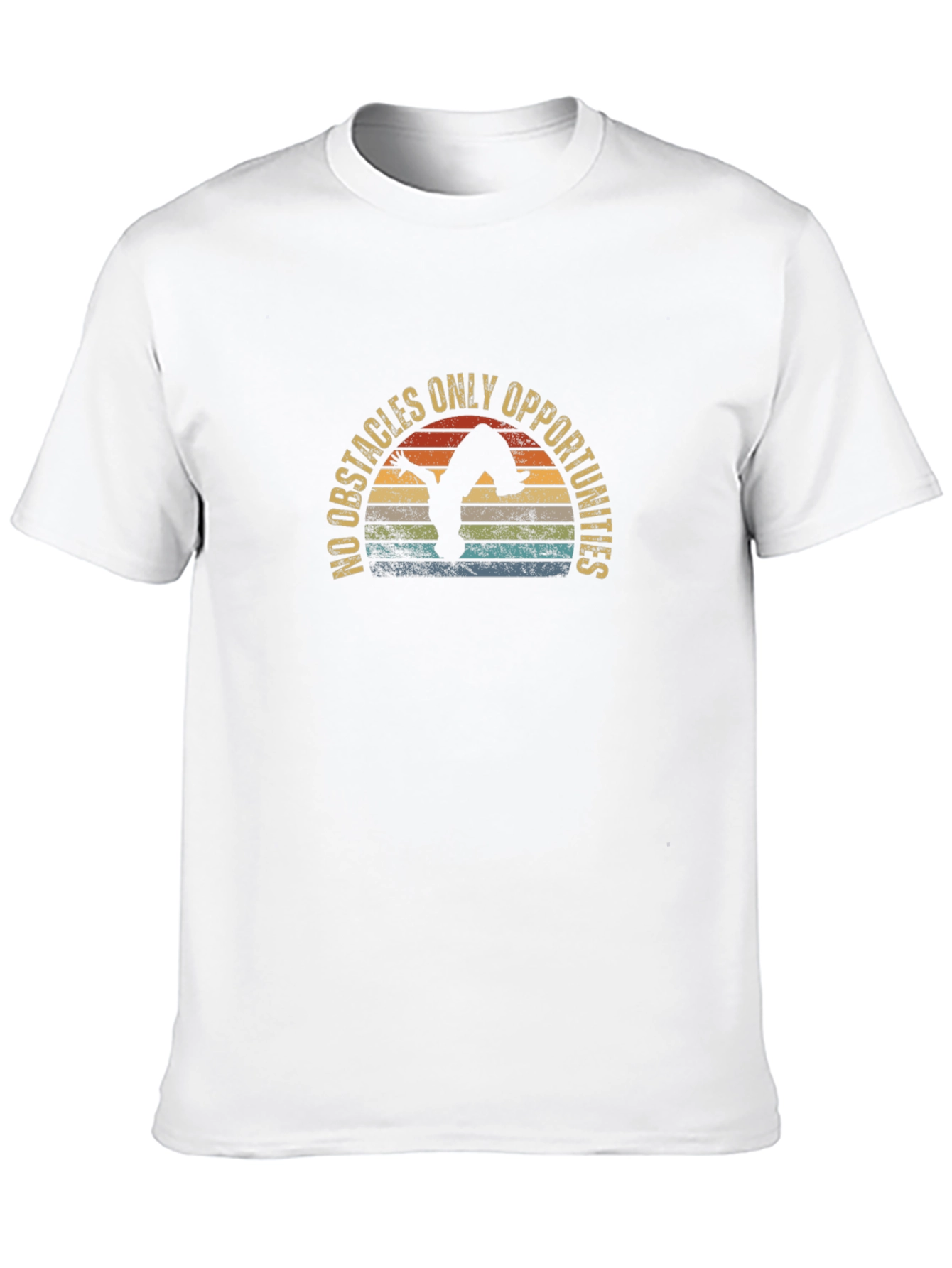 No Obstacles T-Shirt - Inspiring Graphic Tee