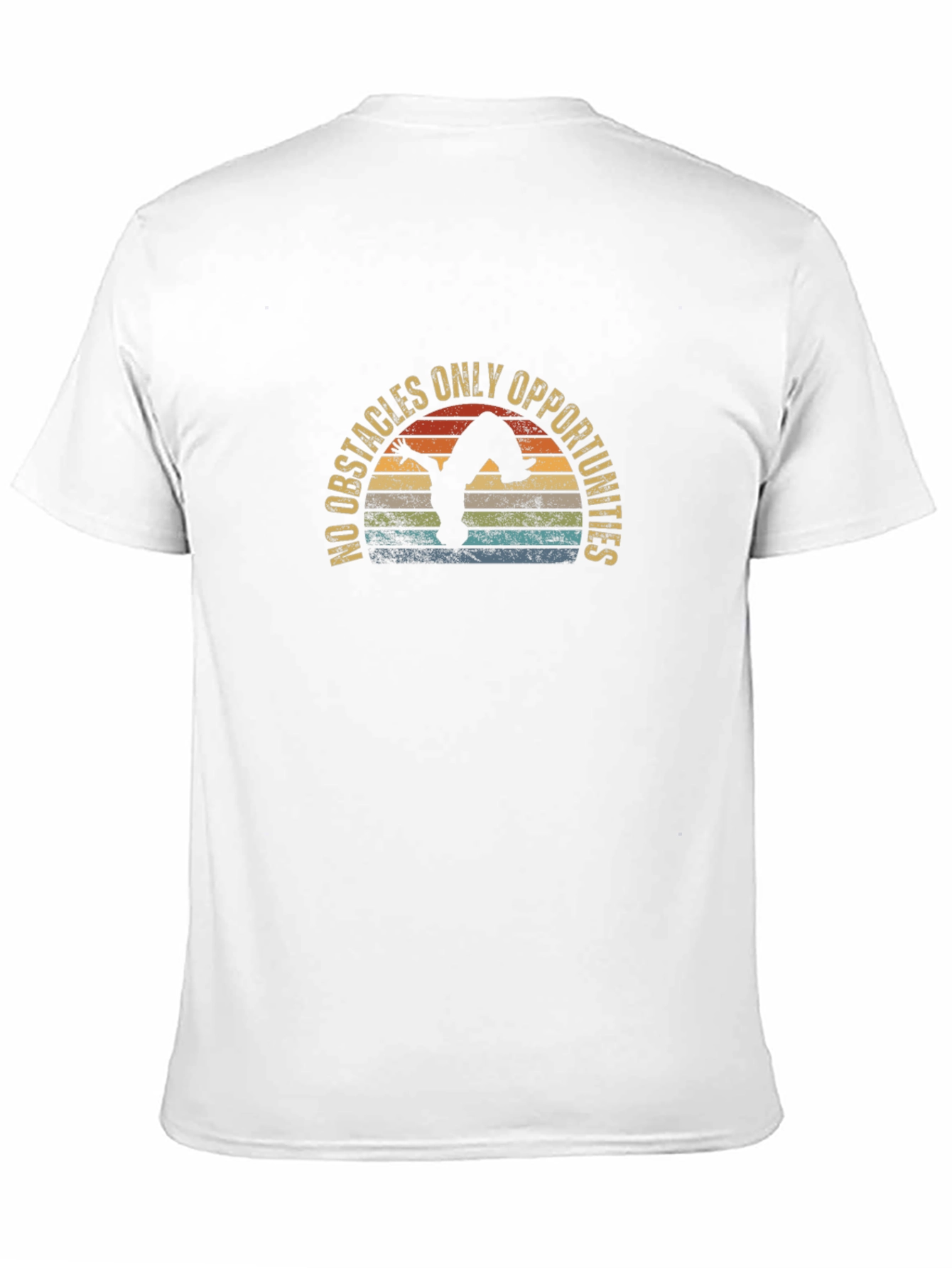 No Obstacles T-Shirt - Inspiring Graphic Tee