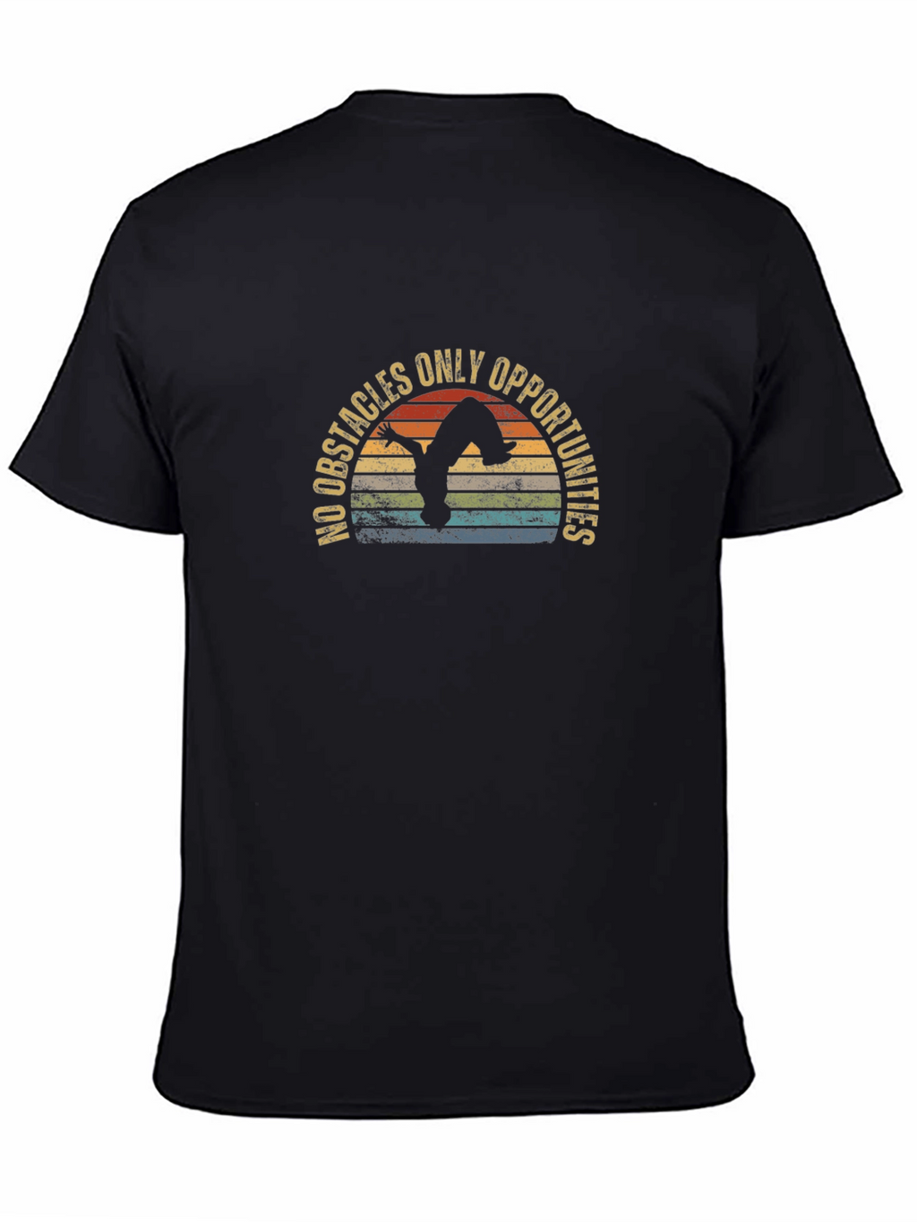 No Obstacles T-Shirt - Inspiring Graphic Tee