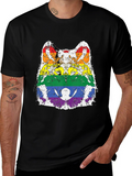 Rainbow Wolf Graphic Tee